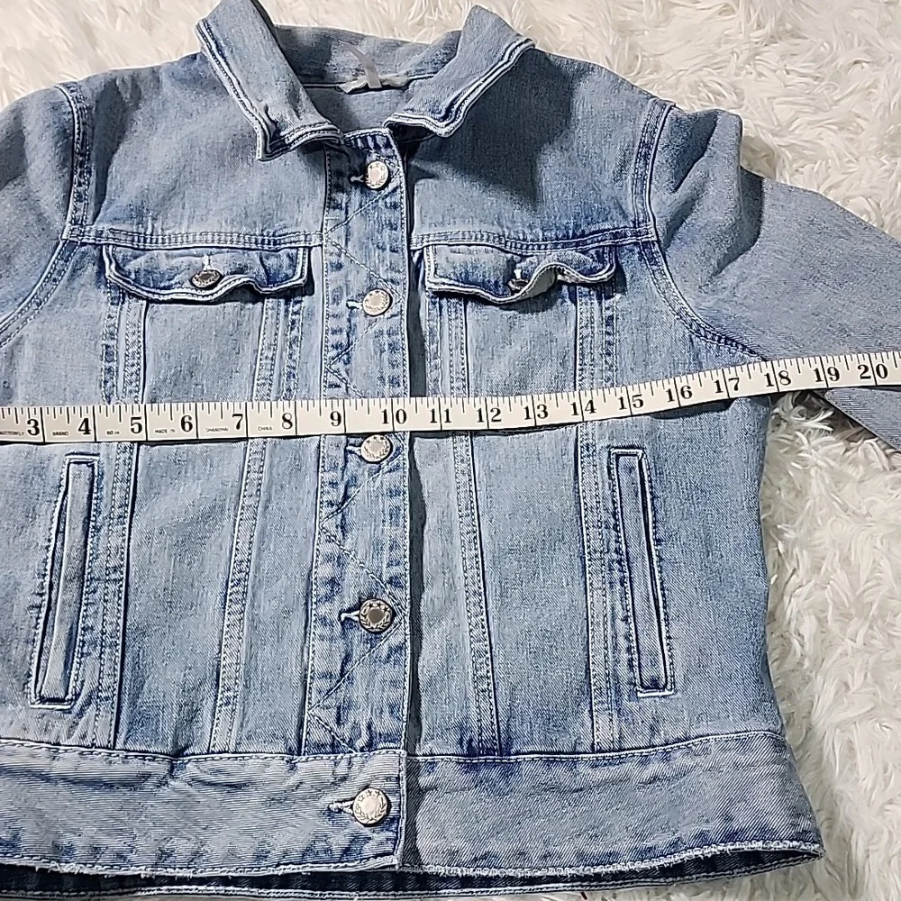 Free People Light Blue Denim Jacket - Picture 3 of 8